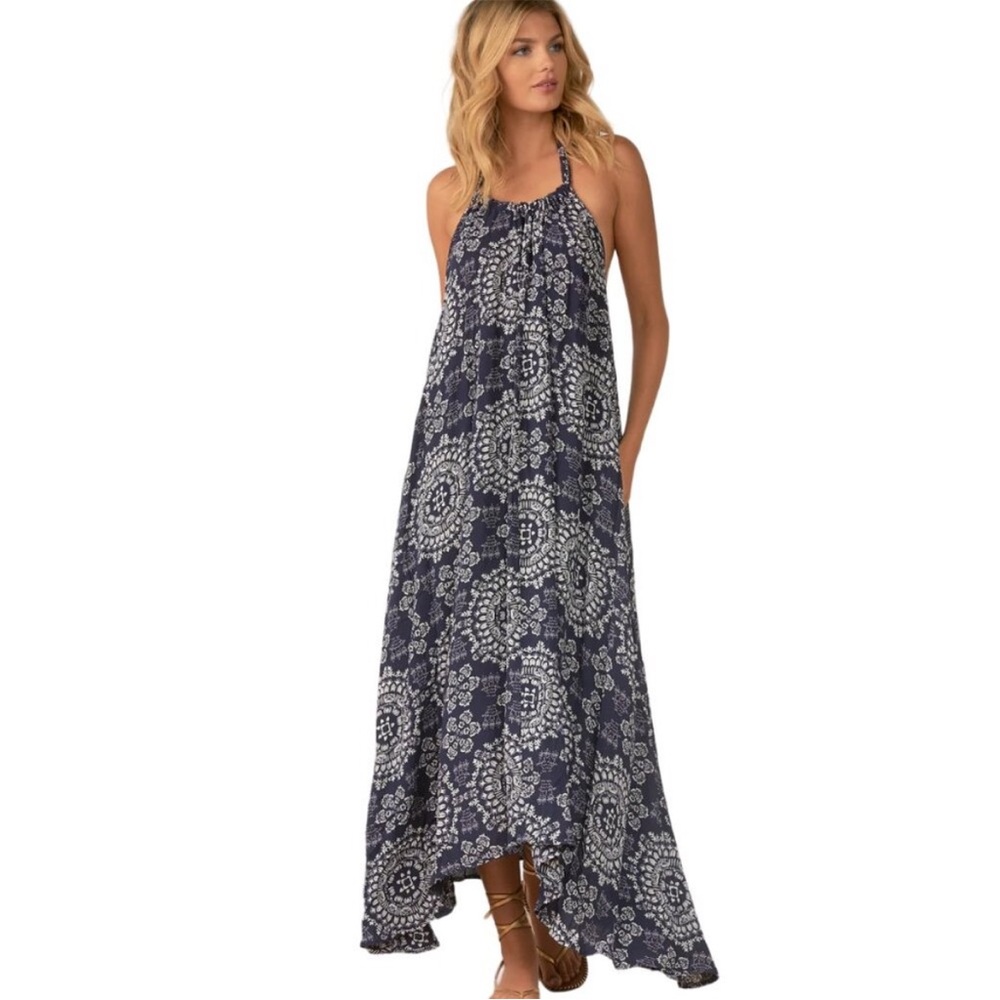 Elan Halter Maxi Dress